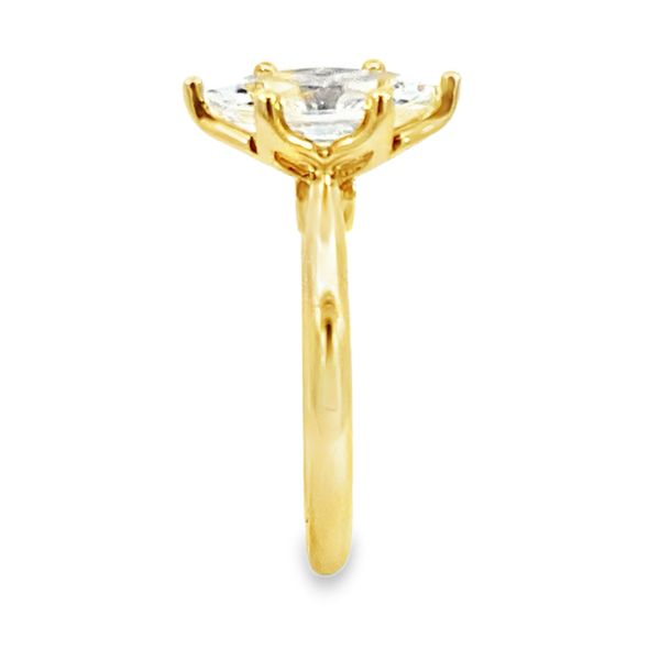 Verragio Vanguard Yellow Gold Engagement Ring Image 3 SVS Fine Jewelry Oceanside, NY