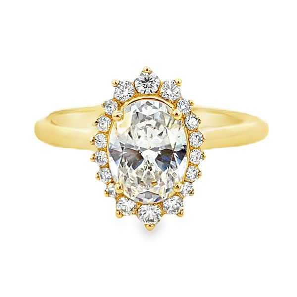 Verragio Renaissance Yellow Gold Engagement Ring SVS Fine Jewelry Oceanside, NY