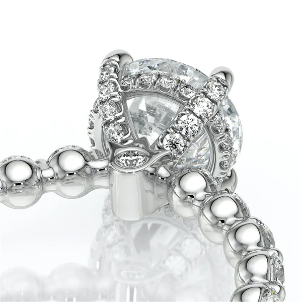 Verragio Vanguard Round Diamond Engagement Ring in 14K White Gold Image 4 SVS Fine Jewelry Oceanside, NY
