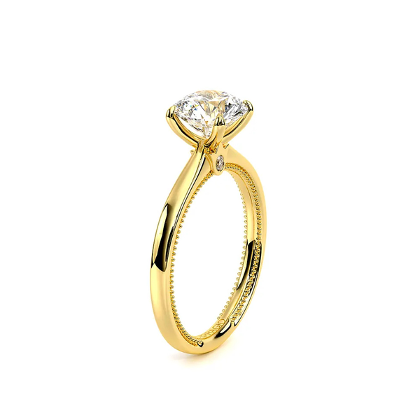 Verragio Renaissance Solitaire Engagement Ring in 14K Yellow Gold Image 3 SVS Fine Jewelry Oceanside, NY