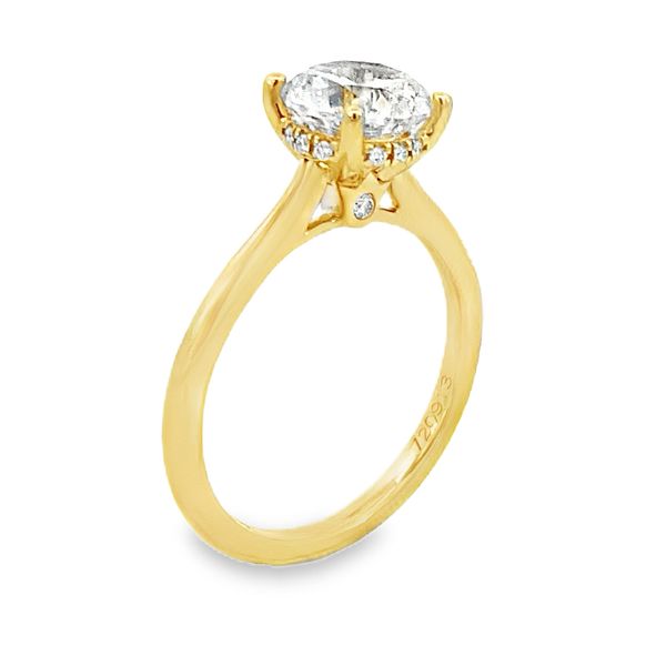 Verragio Renaissance Yellow Gold Engagement Ring Image 2 SVS Fine Jewelry Oceanside, NY