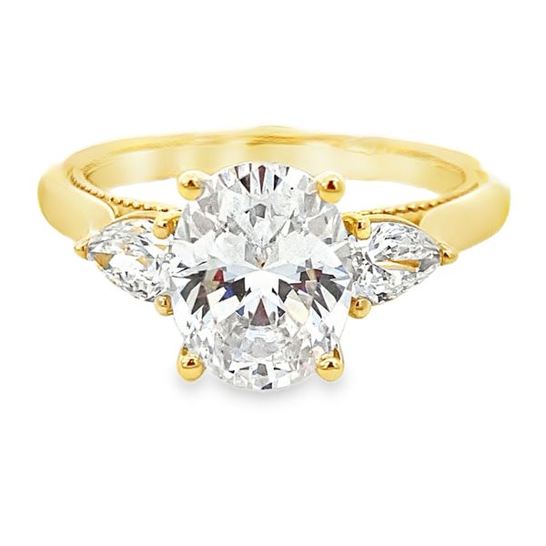 Verragio Renaissance Yellow Gold Engagement Ring SVS Fine Jewelry Oceanside, NY