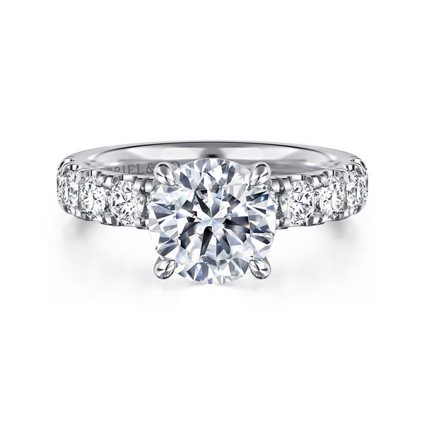 Gabriel & Co. Winslow White Gold Engagement Ring SVS Fine Jewelry Oceanside, NY
