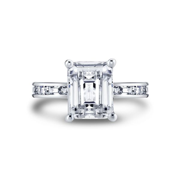 Sylvie Hania White Gold Diamond Engagement Ring Image 3 SVS Fine Jewelry Oceanside, NY