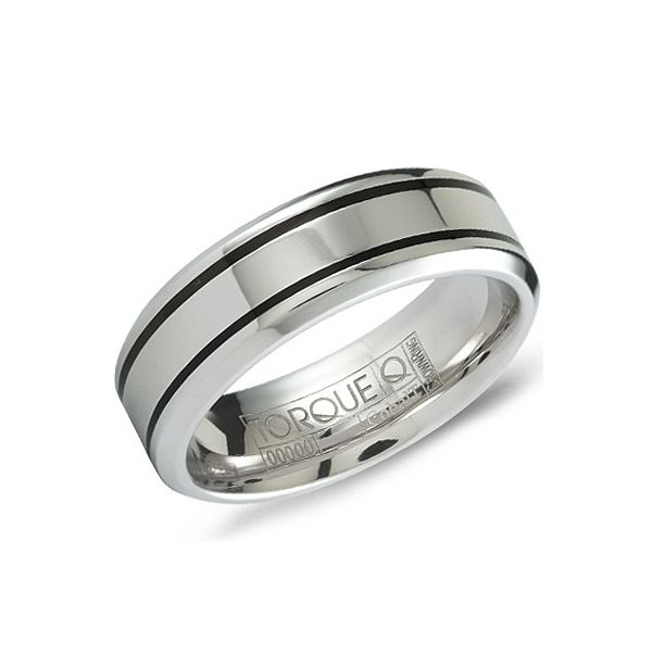 Crown Ring Cobalt Wedding Band SVS Fine Jewelry Oceanside, NY