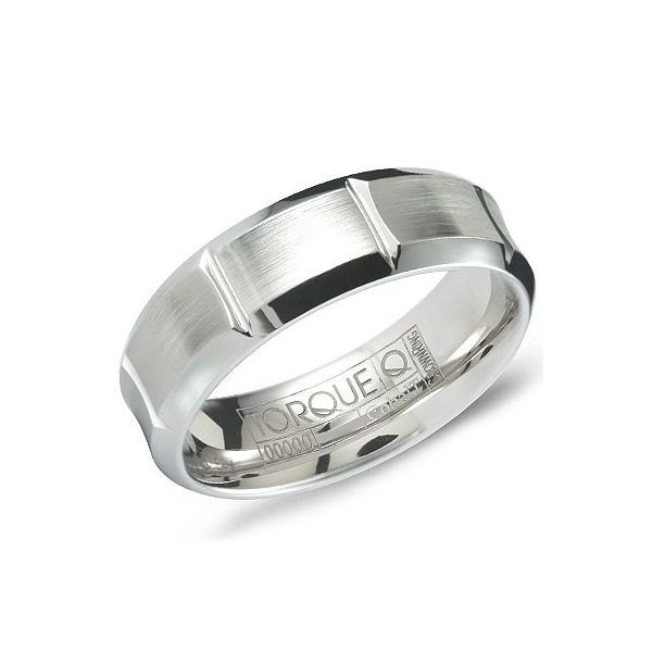 Crown Ring Cobalt Wedding Band SVS Fine Jewelry Oceanside, NY