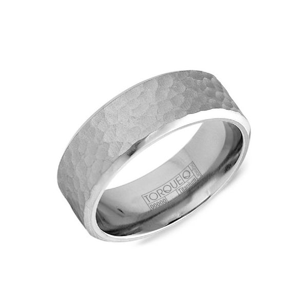 Crown Ring Titanium Wedding Band SVS Fine Jewelry Oceanside, NY