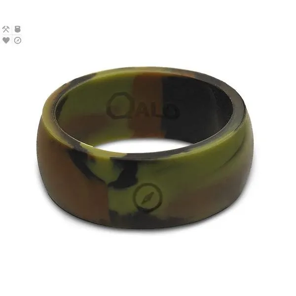 QALO Men's Silicone Camo Wedding Band. Size 11 SVS Fine Jewelry Oceanside, NY