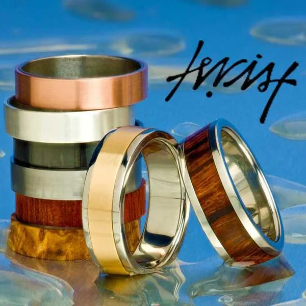Heavy Stone Rings Twist Collection Rose Gold Band Image 2 SVS Fine Jewelry Oceanside, NY