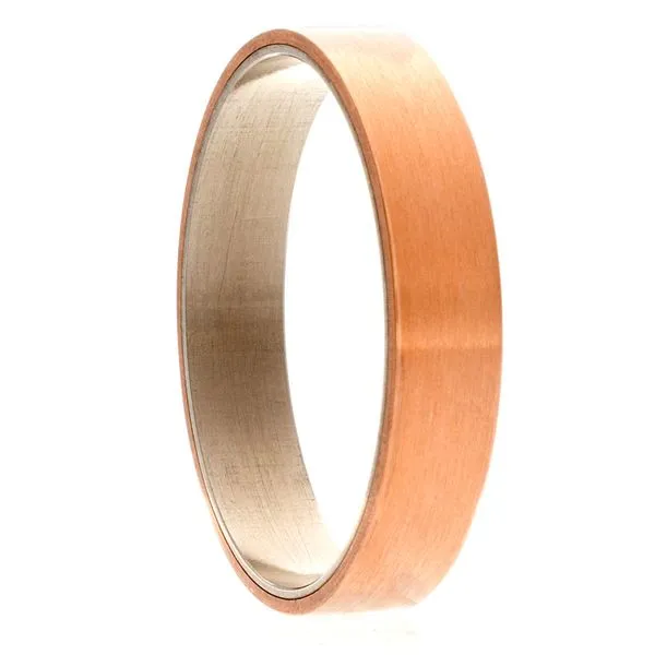 Heavy Stone Rings Twist Collection Rose Gold Band SVS Fine Jewelry Oceanside, NY