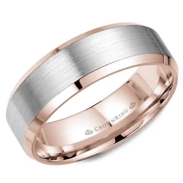 Crown Ring Men's 14K Wedding Band SVS Fine Jewelry Oceanside, NY