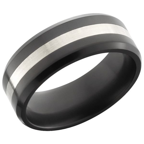 Elysium Ares Collection Black Diamond Wedding Band SVS Fine Jewelry Oceanside, NY