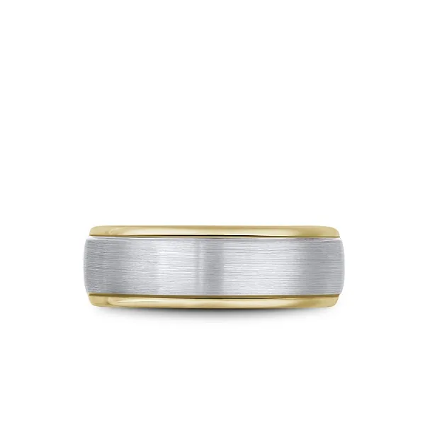 Bleu Royale Collection Yellow & White Gold Wedding Band