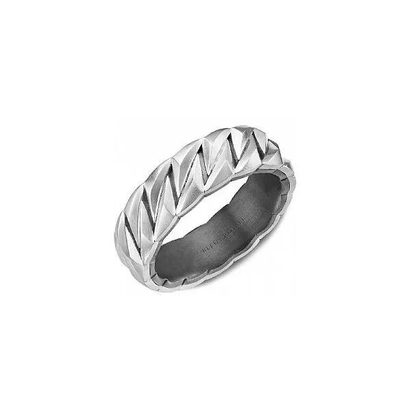 Bleu Royale Collection Gold & Tantalum Wedding Band SVS Fine Jewelry Oceanside, NY