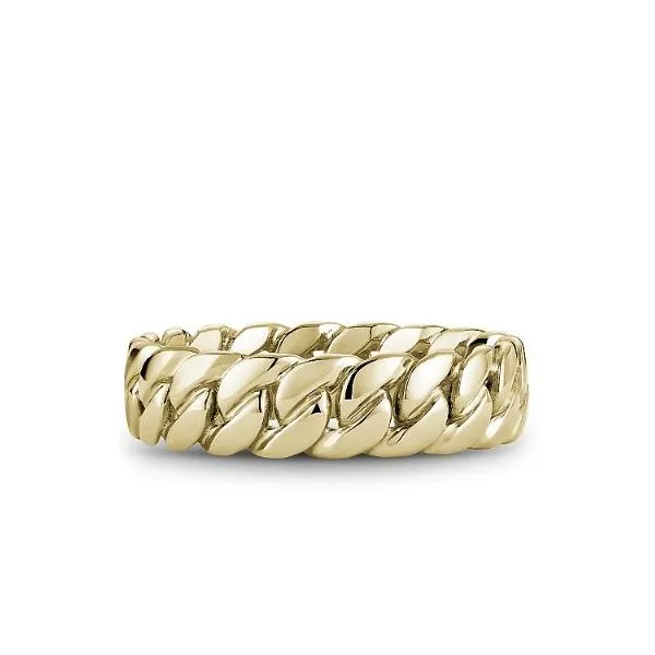 Bleu Royale Collection Yellow Gold 6 mm Wedding Band Image 3 SVS Fine Jewelry Oceanside, NY