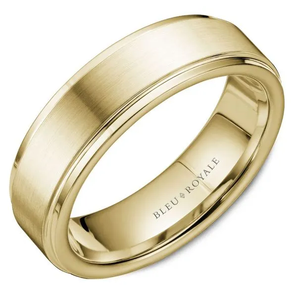 Bleu Royale Collection Yellow Gold Wedding Band