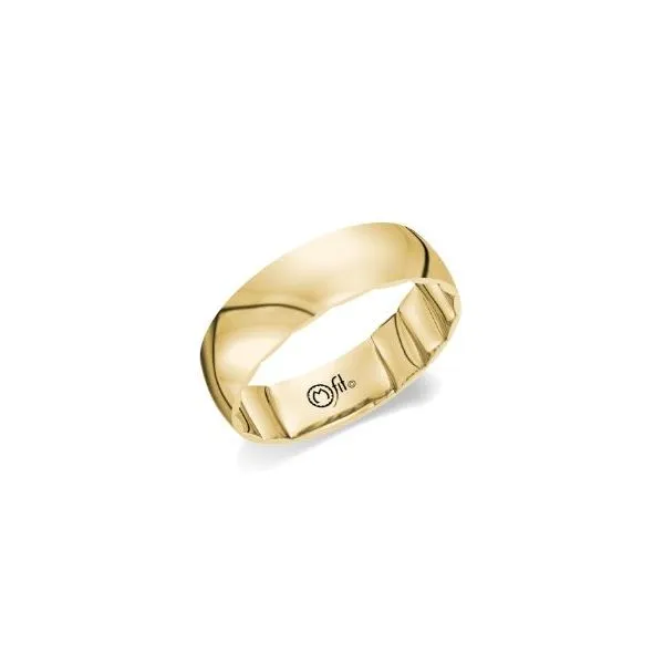 Crown Ring MFIT Men's Yellow Gold Wedding Band SVS Fine Jewelry Oceanside, NY