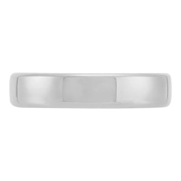 Men's White Gold 5 mm Wedding Band SVS Fine Jewelry Oceanside, NY