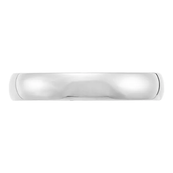 Men's White Gold 4 mm Wedding Band SVS Fine Jewelry Oceanside, NY