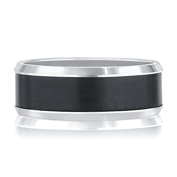 A.Jaffe Men's White Gold Wedding Band SVS Fine Jewelry Oceanside, NY