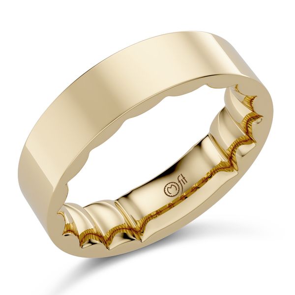 MFIT Men's Yellow Gold 6 mm Wedding Band SVS Fine Jewelry Oceanside, NY