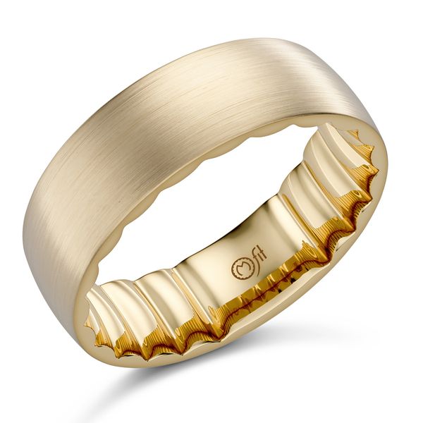 MFIT Men's Yellow Gold 7 mm Wedding Band SVS Fine Jewelry Oceanside, NY