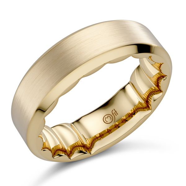 MFIT Men's Yellow Gold 7 mm Wedding Band SVS Fine Jewelry Oceanside, NY