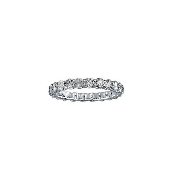 18K White Gold Diamond Eternity Band SVS Fine Jewelry Oceanside, NY