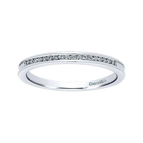 Gabriel & Co. Stackable Anniversary Band Image 4 SVS Fine Jewelry Oceanside, NY