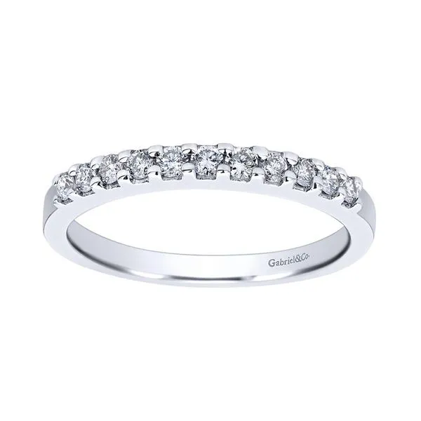 Gabriel & Co. Stackable Anniversary Band Image 4 SVS Fine Jewelry Oceanside, NY