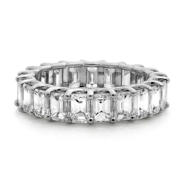 18K White Gold Diamond Eternity Band SVS Fine Jewelry Oceanside, NY