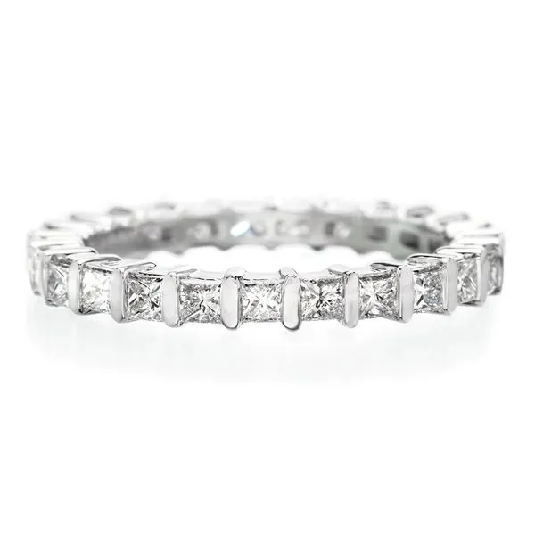 Princess Cut Diamond Wedding Band, 2.34ctw SVS Fine Jewelry Oceanside, NY