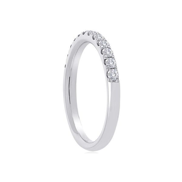 Forevermark Petit Wedding Band Image 2 SVS Fine Jewelry Oceanside, NY