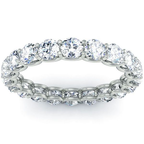 White Gold Forevermark Diamond Eternity Band SVS Fine Jewelry Oceanside, NY