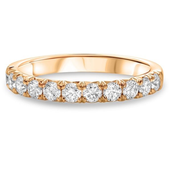 14K Rose Gold Diamond Wedding Band SVS Fine Jewelry Oceanside, NY