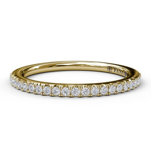 Fana 14K Yellow Gold Diamond Wedding Band SVS Fine Jewelry Oceanside, NY