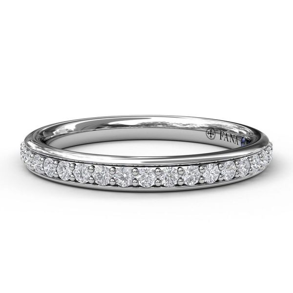 Fana 14K White Gold Diamond Wedding Band SVS Fine Jewelry Oceanside, NY