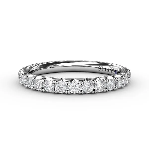 Fana 14K White Gold Diamond Wedding Band SVS Fine Jewelry Oceanside, NY