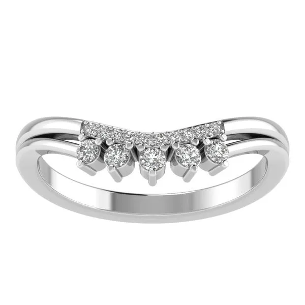 Diamond Contour Band, .19ctw Size 7 SVS Fine Jewelry Oceanside, NY