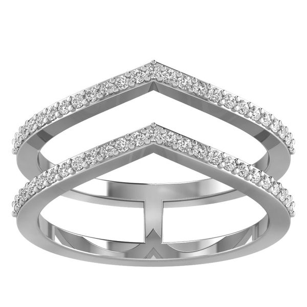 Diamond Double V Band, .25ctw SVS Fine Jewelry Oceanside, NY