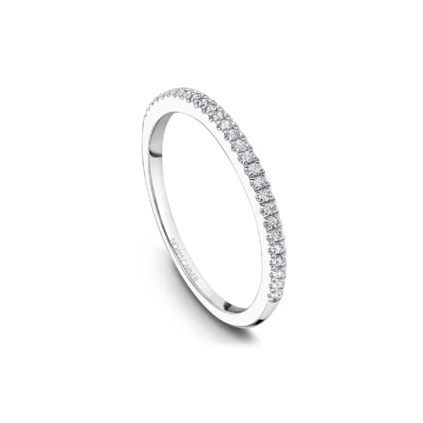 Noam Carver 14K White Gold & Diamond Wedding Band SVS Fine Jewelry Oceanside, NY