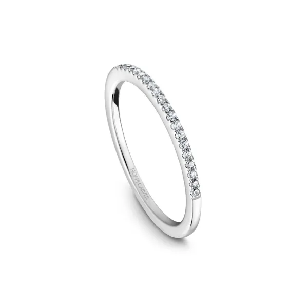 Noam Carver 14K White Gold & Diamond Wedding Band SVS Fine Jewelry Oceanside, NY