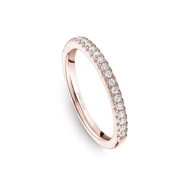 Noam Carver 14K Rose Gold & Diamond Wedding Band SVS Fine Jewelry Oceanside, NY