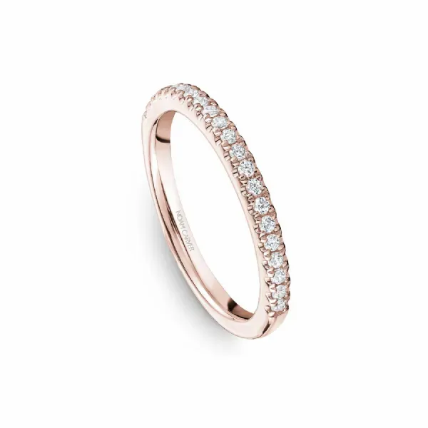 Noam Carver 14K Rose Gold & Diamond Wedding Band SVS Fine Jewelry Oceanside, NY