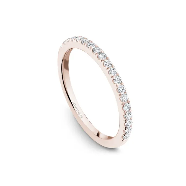 Noam Carver 14K Rose Gold & Diamond Wedding Band SVS Fine Jewelry Oceanside, NY