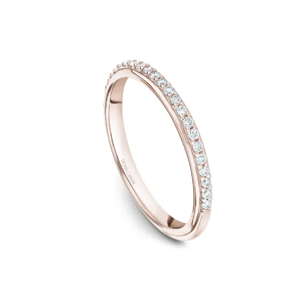 Noam Carver 14K Rose Gold & Diamond Wedding Band SVS Fine Jewelry Oceanside, NY