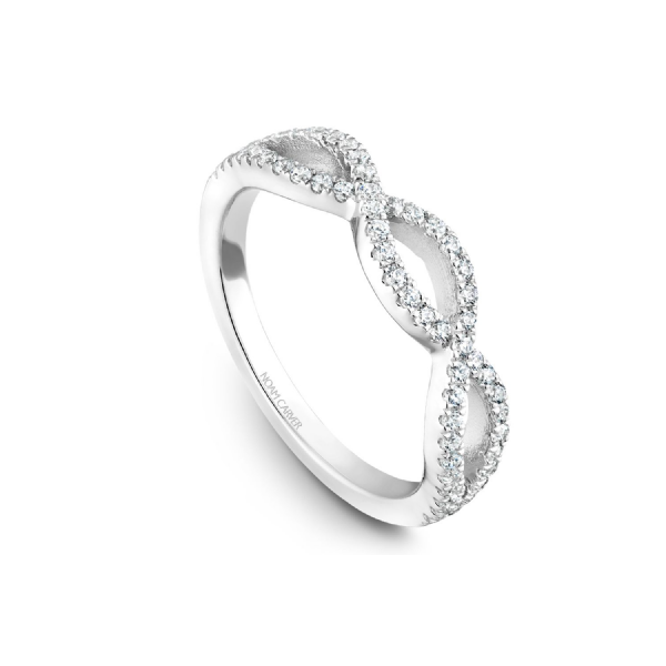 Noam Carver 14K White Gold & Diamond Wedding Band SVS Fine Jewelry Oceanside, NY