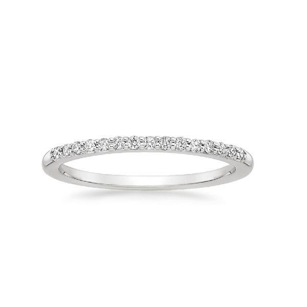 Forevermark 18K White Gold Diamond Wedding Band SVS Fine Jewelry Oceanside, NY