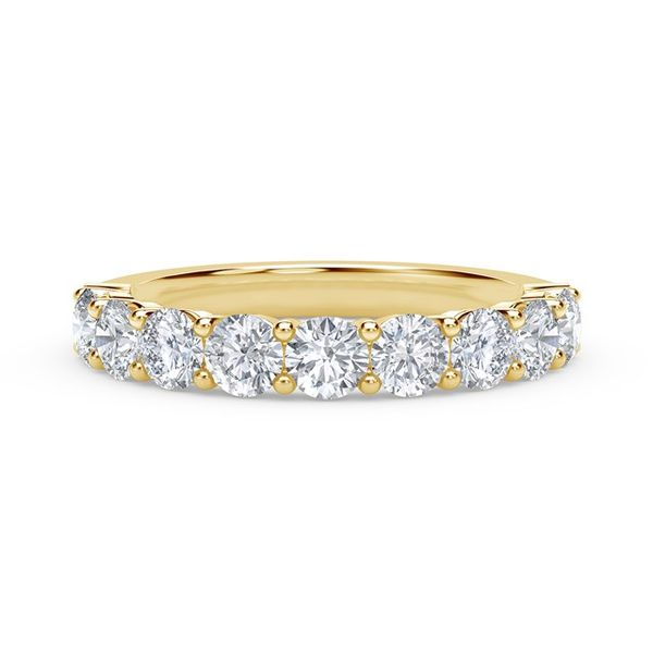 Forevermark 18K Yellow Gold Diamond Wedding Band SVS Fine Jewelry Oceanside, NY