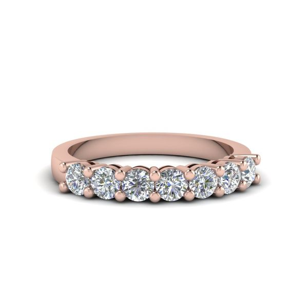 Forevermark 18K Rose Gold Diamond Wedding Band SVS Fine Jewelry Oceanside, NY